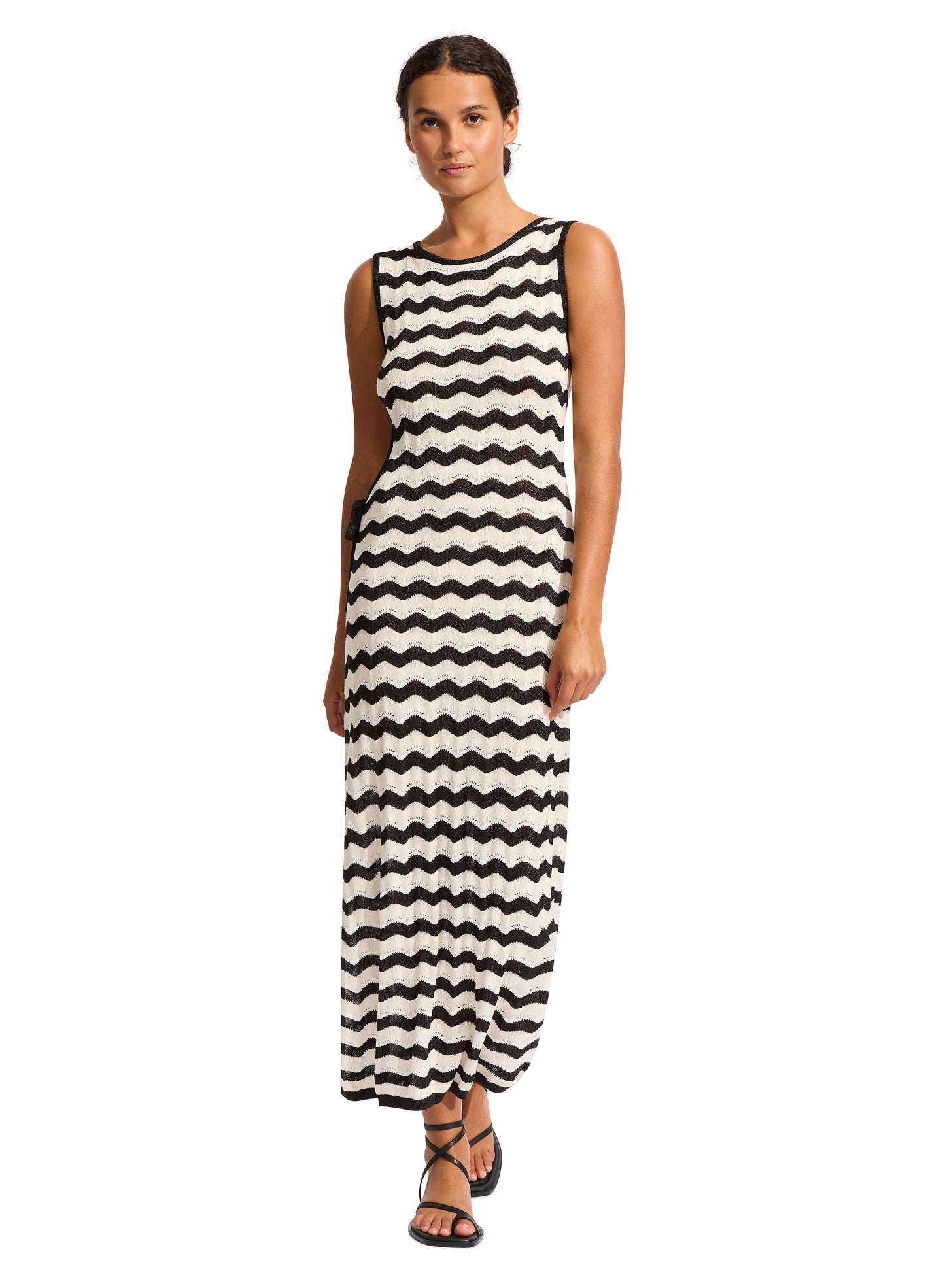 Knitwear Wave Stripe Knit Dress