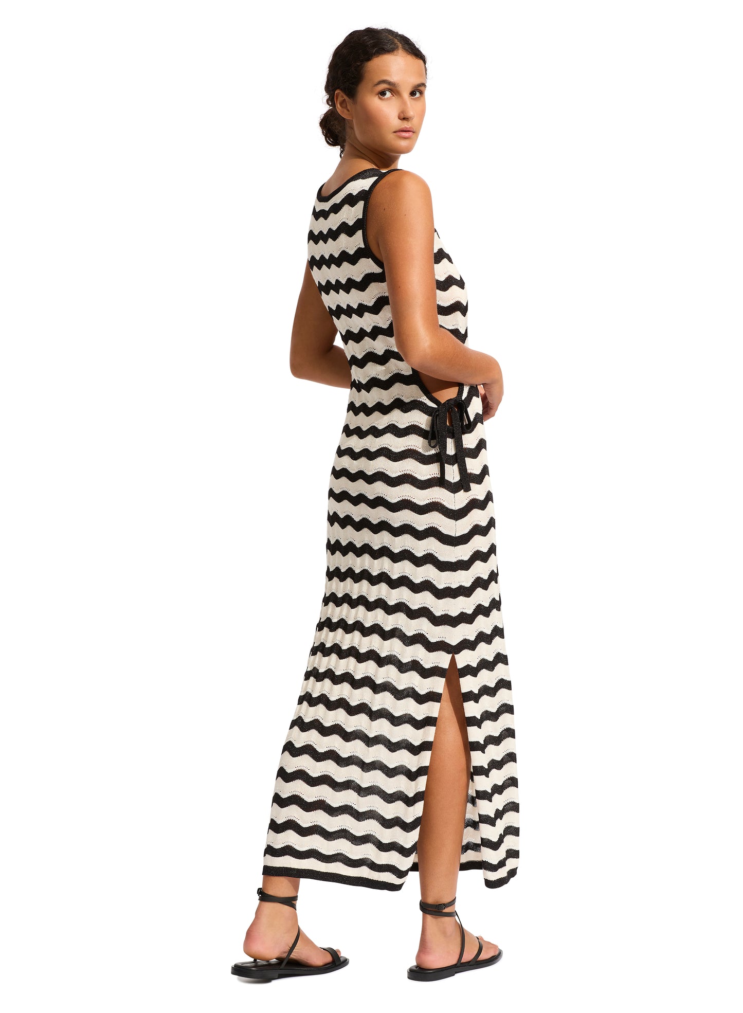 Knitwear Wave Stripe Knit Dress