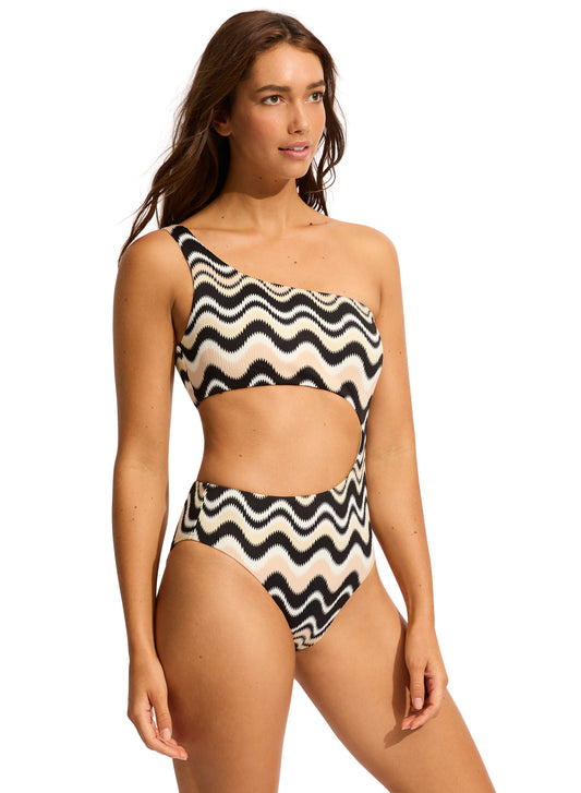 Neue Wave - One Shoulder One Piece