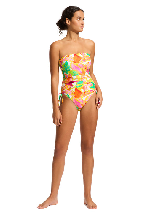 Wonderland [Drawstring Bandeau OnePiece]