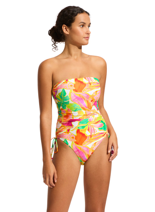 Wonderland [Drawstring Bandeau OnePiece]