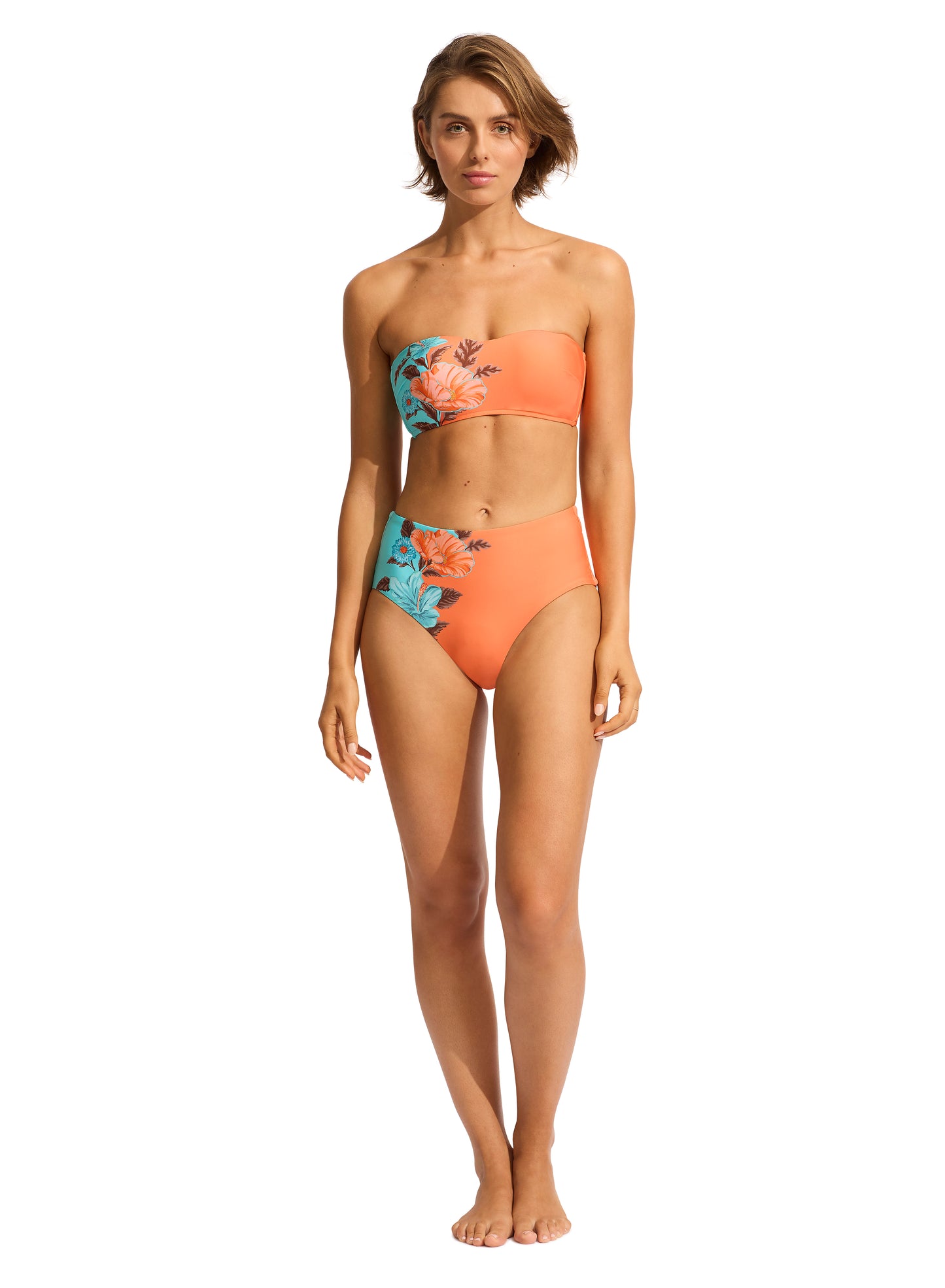 Garden Party [Bustier Bandeau / High Waisted Pant]