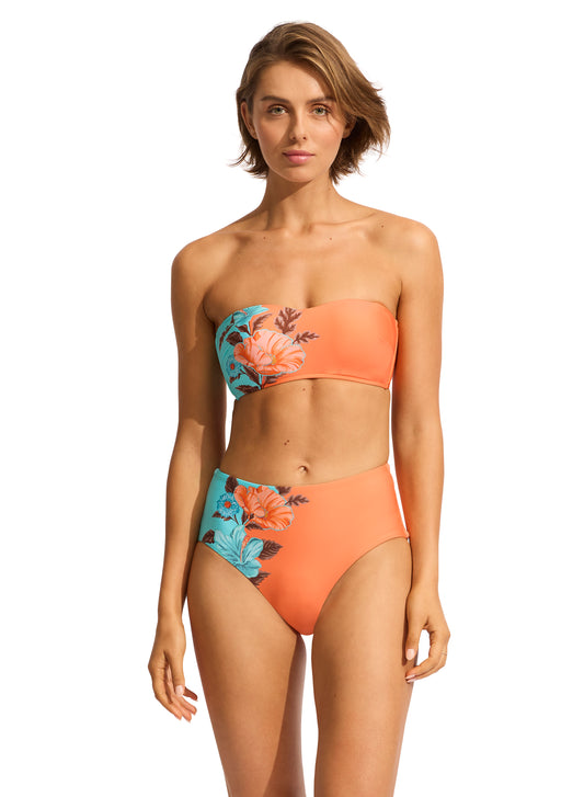 Garden Party [Bustier Bandeau / High Waisted Pant]