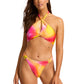 Colour Crush [Twist Front Bra / High Leg Looped Side Pant]
