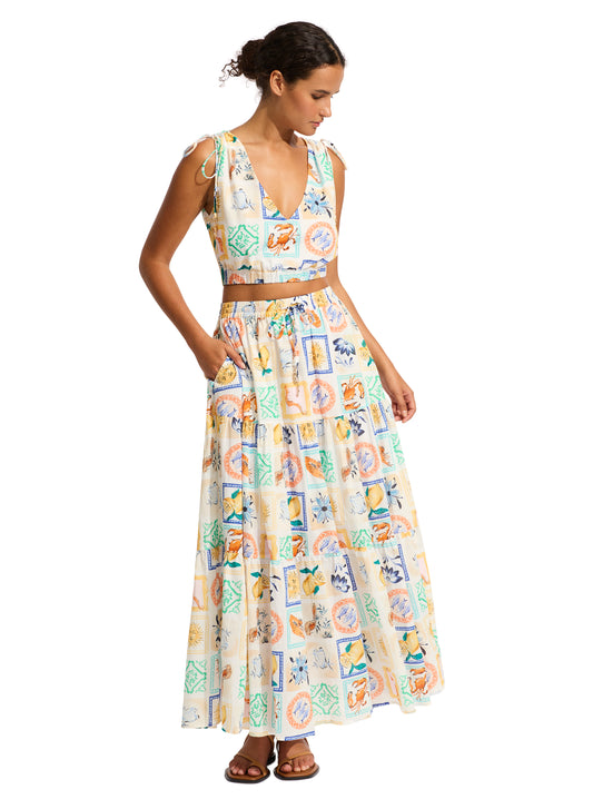 Wish You Were Here [Crop Top / Maxi Skirt]