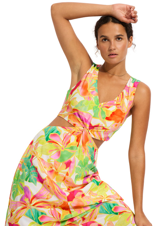 Wonderland [Twist Front Dress]