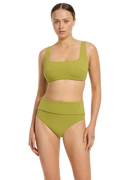 Isla Rib [E-F Tank Top / Fold Down Pant]